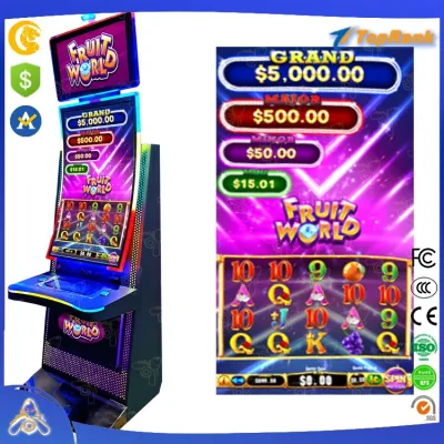 Video Slot Machine High Holding Good Profit Vertical Arcade Game Fruit Word