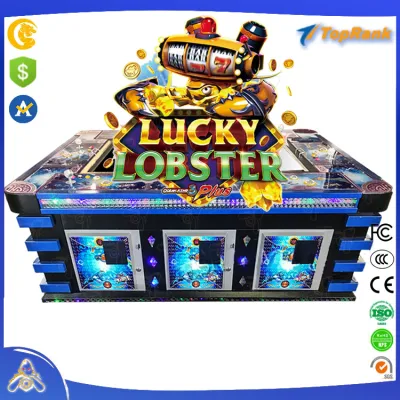 Professional Good Quality Fish Hunter Video Arcade Coin Machine 55 Inch 8 Players Popular Betting Casino Gambling Fishing Game Machine Lucky Lobster