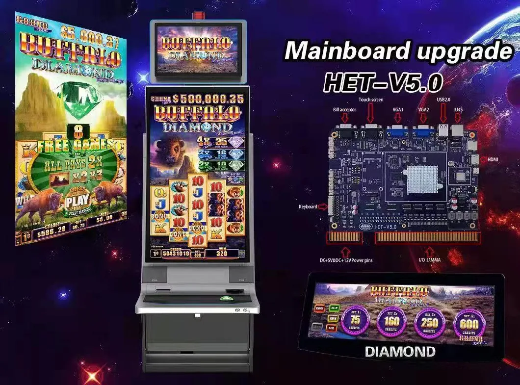 Manufacturer Amusement Gambling Casino Slot Redemption Casino Fishing Arcade Game Machine