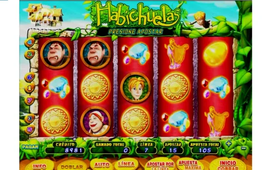 Mexico Hot Profits Habichuelas Coin Operated Casino Slot Game Machine