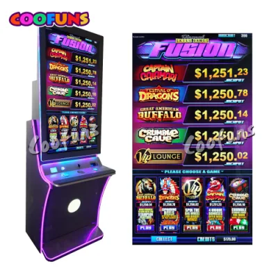 Jackpot Machine Multi 5 in 1 Fusion 1 Skill Game Gambling Vertical Slot Machine for Sale